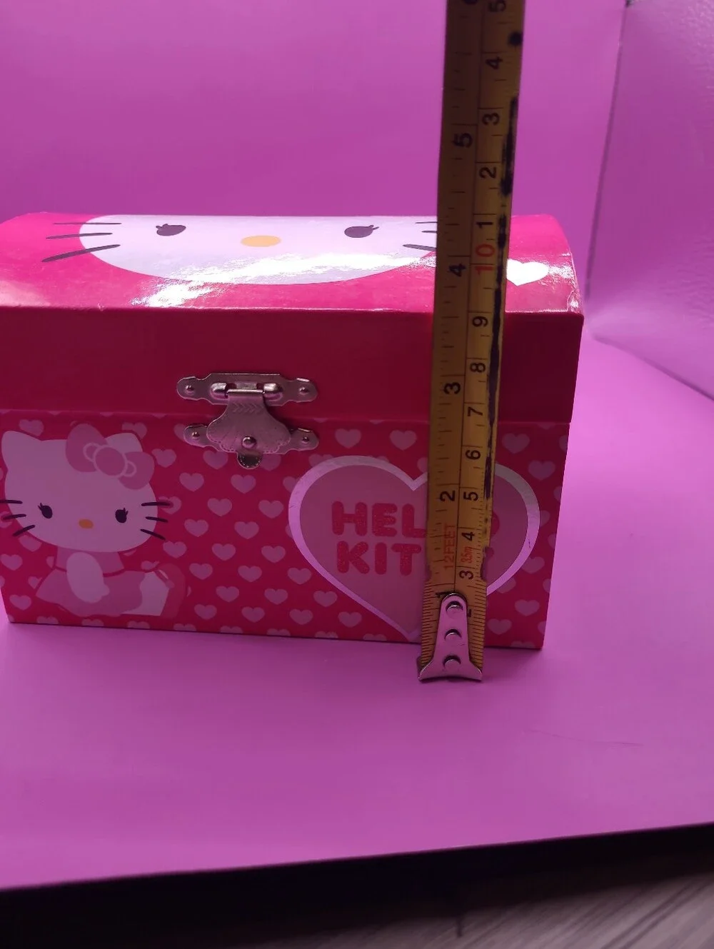 Y2K Hello Kitty Sanrio Dancing Pop Up Kitty Musical Jewelry Box